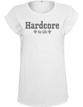 Girly T-Shirt - Hardcore, XS bis 5XL